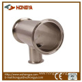 SS304 Sanitary Stainless Steel Tri Clamp Reducing Tee